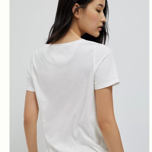 NWT ANTHROPOLOGIE White Sonoma County Graphic T-Shirt - Picture 2 of 8